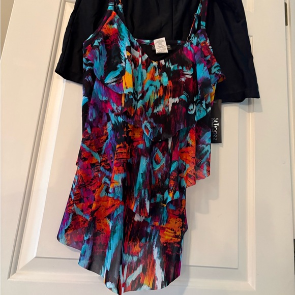 St. Tropez Other - Vibrant Multicolor 2 piece bathing suit